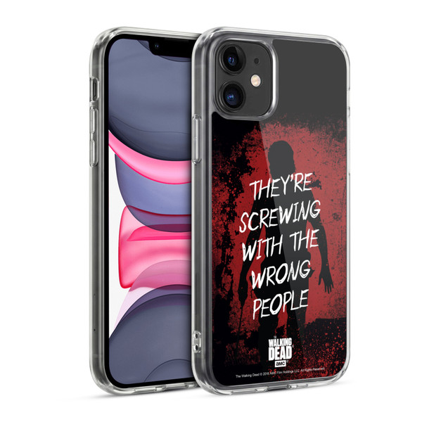 AMC The Walking Dead Rick Grimes Legacy Trust Soft Gel Case for Apple iPhone 11