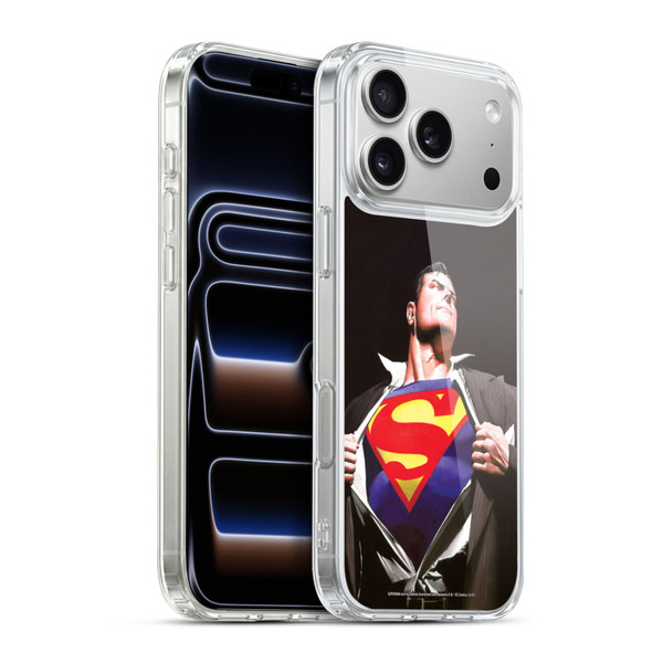 Superman DC Comics Famous Comic Book Covers Forever Soft Gel Case for Apple iPhone 17 Pro Max
