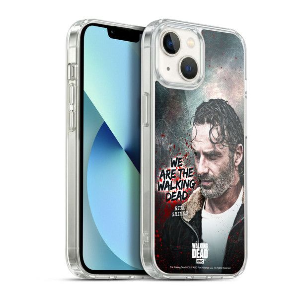 AMC The Walking Dead Rick Grimes Legacy Quote Soft Gel Case for Apple iPhone 13