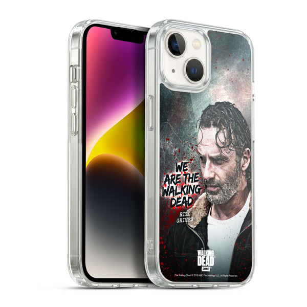 AMC The Walking Dead Rick Grimes Legacy Quote Soft Gel Case for Apple iPhone 14
