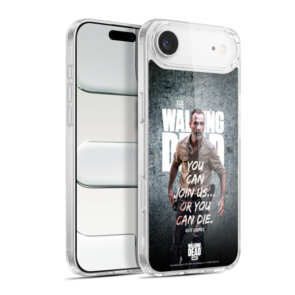 AMC The Walking Dead Rick Grimes Legacy Join Us Soft Gel Case for Apple iPhone 17 Air