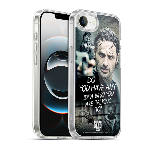 AMC The Walking Dead Rick Grimes Legacy Question Soft Gel Case for Apple iPhone 16e / Apple iPhone 17e & MagSafe