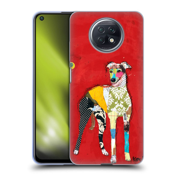 Michel Keck Dogs 2 Greyhound Soft Gel Case for Xiaomi Redmi Note 9T 5G