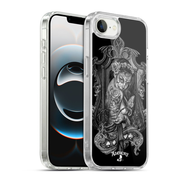 Alchemy Gothic Graphic Art Widow Soft Gel Case for Apple iPhone 16e / Apple iPhone 17e & MagSafe