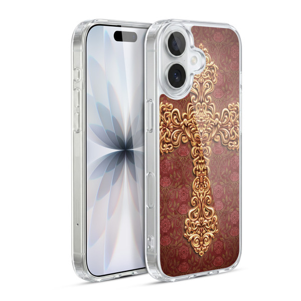 Brigid Ashwood Crosses Nouveau Soft Gel Case for Apple iPhone 17