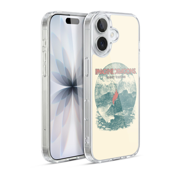 Imagine Dragons Key Art Flame Night Visions Soft Gel Case for Apple iPhone 17