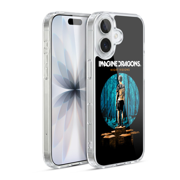 Imagine Dragons Key Art Night Visions Painted Soft Gel Case for Apple iPhone 17