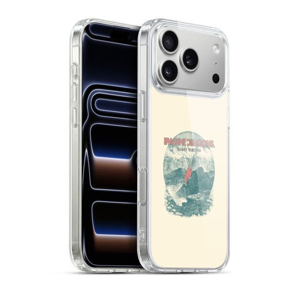 Imagine Dragons Key Art Flame Night Visions Soft Gel Case for Apple iPhone 17 Pro Max