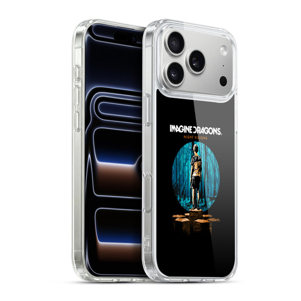 Imagine Dragons Key Art Night Visions Painted Soft Gel Case for Apple iPhone 17 Pro Max