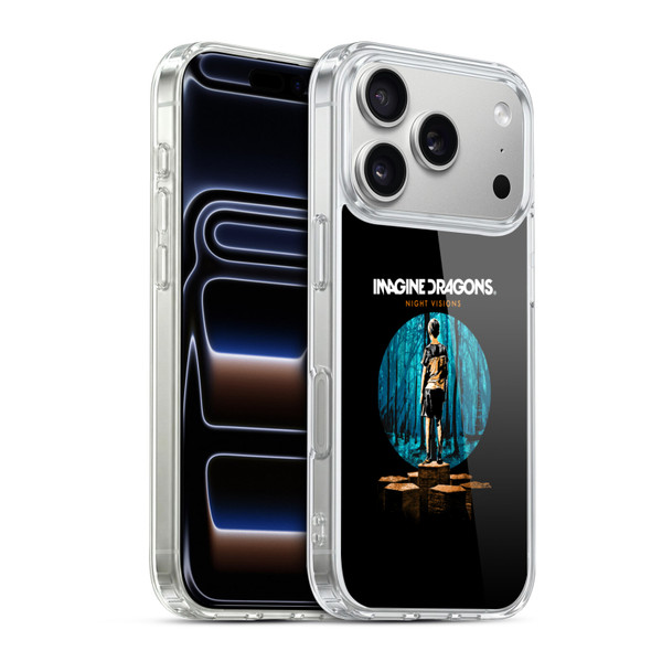 Imagine Dragons Key Art Night Visions Painted Soft Gel Case for Apple iPhone 17 Pro