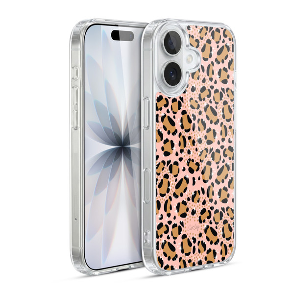 Cat Coquillette Tropical Wildlife Sparkly Leopard Print Soft Gel Case for Apple iPhone 17