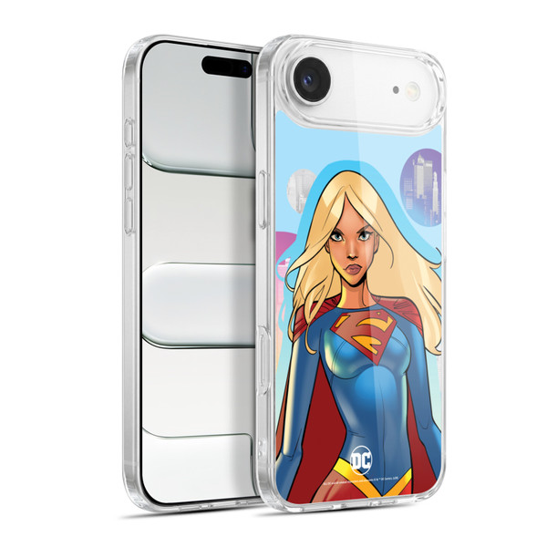 DC Women Core Compositions Supergirl Soft Gel Case for Apple iPhone 17 Air