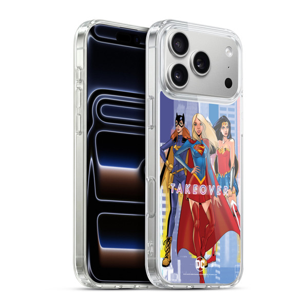 DC Women Core Compositions Girl Power Soft Gel Case for Apple iPhone 17 Pro Max