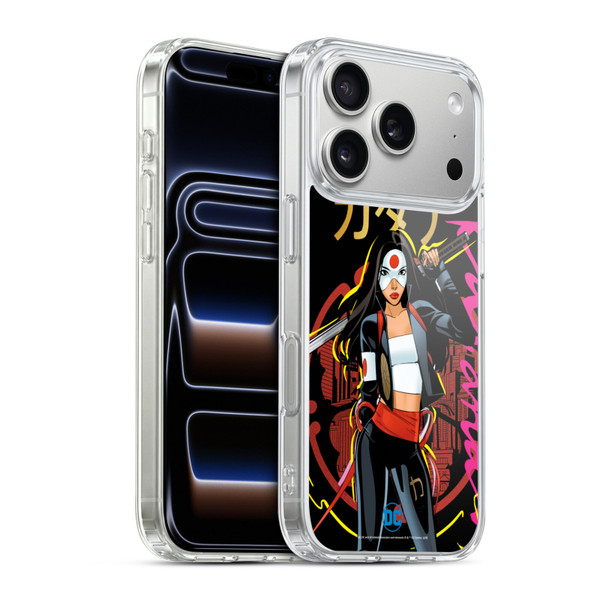 DC Women Core Compositions Katana Soft Gel Case for Apple iPhone 17 Pro