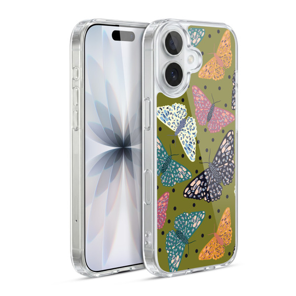 Gabriela Thomeu Retro Winter Butterflies Soft Gel Case for Apple iPhone 17