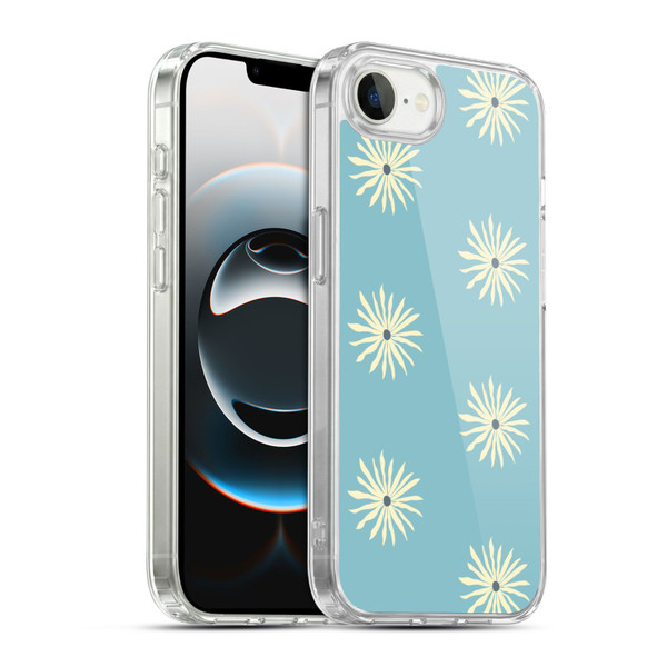 Gabriela Thomeu Retro Sun Blue Soft Gel Case for Apple iPhone 16e / Apple iPhone 17e & MagSafe