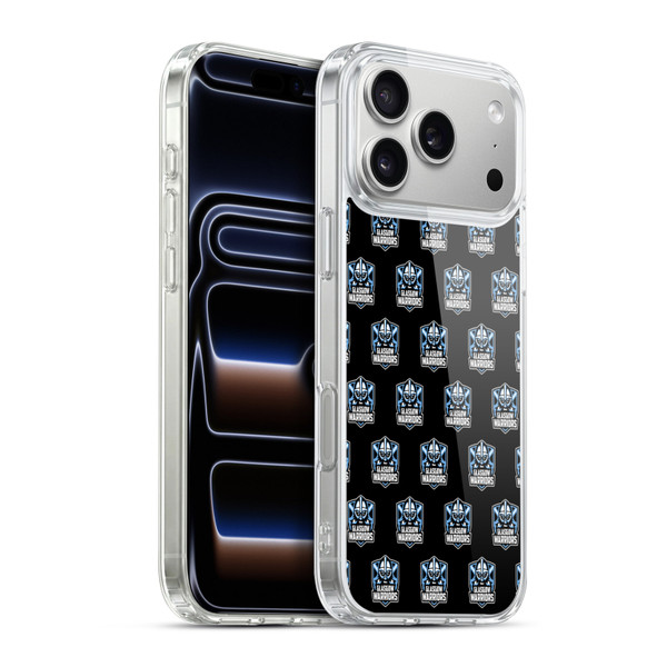 Glasgow Warriors Logo 2 Patterns Soft Gel Case for Apple iPhone 17 Pro Max