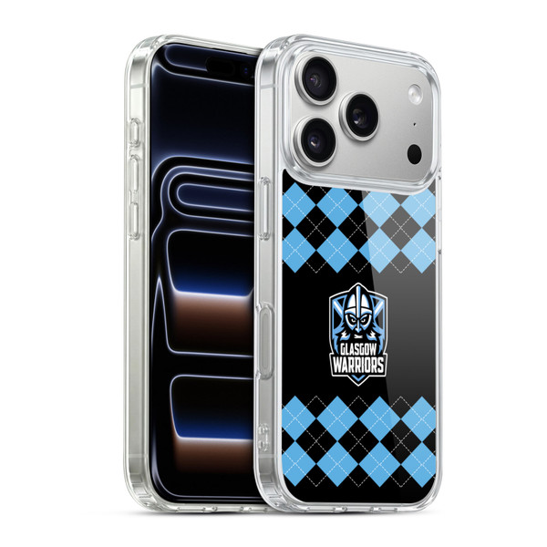 Glasgow Warriors Logo 2 Argyle Soft Gel Case for Apple iPhone 17 Pro