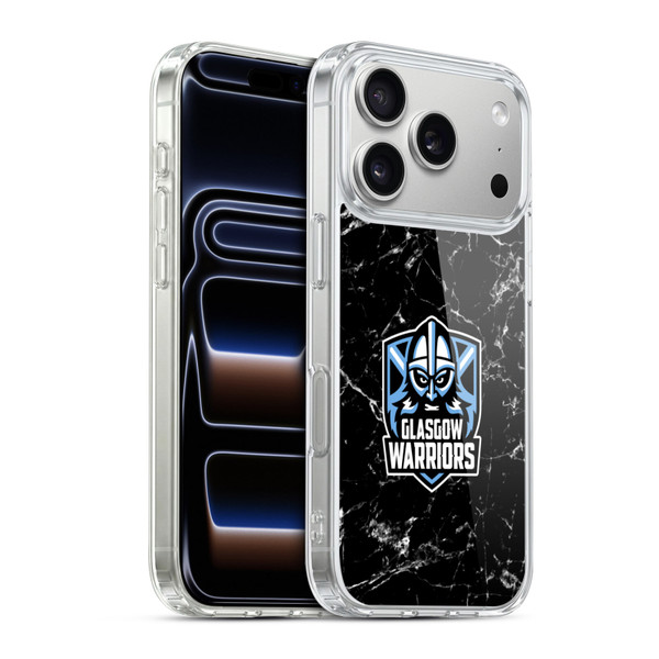 Glasgow Warriors Logo 2 Marble Soft Gel Case for Apple iPhone 17 Pro