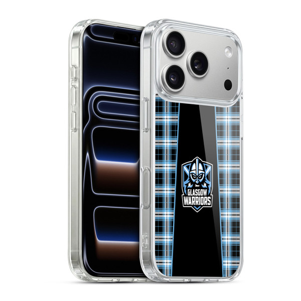 Glasgow Warriors Logo 2 Tartan Soft Gel Case for Apple iPhone 17 Pro