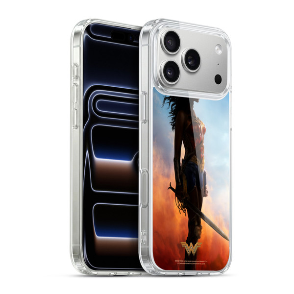Wonder Woman Movie Posters Godkiller Sword Soft Gel Case for Apple iPhone 17 Pro Max