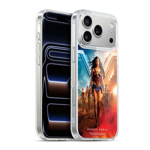 Wonder Woman Movie Posters Group Soft Gel Case for Apple iPhone 17 Pro Max