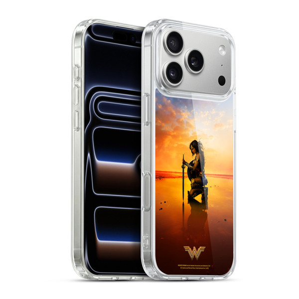 Wonder Woman Movie Posters Sword And Shield Soft Gel Case for Apple iPhone 17 Pro Max