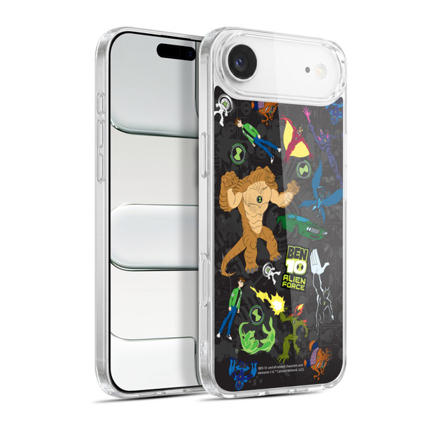 Ben 10: Alien Force Graphics Character Art Soft Gel Case for Apple iPhone 17 Air