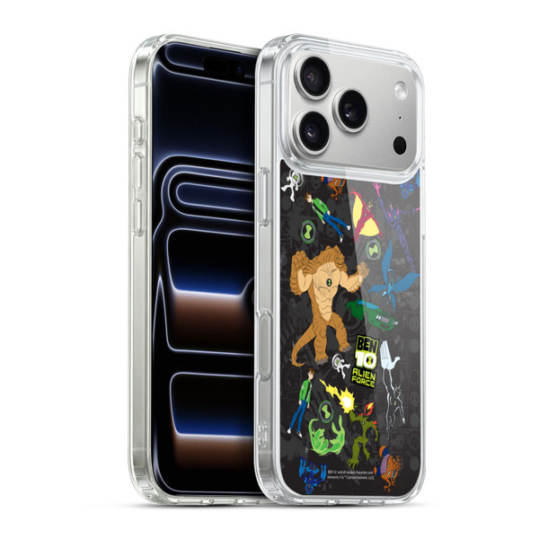 Ben 10: Alien Force Graphics Character Art Soft Gel Case for Apple iPhone 17 Pro Max