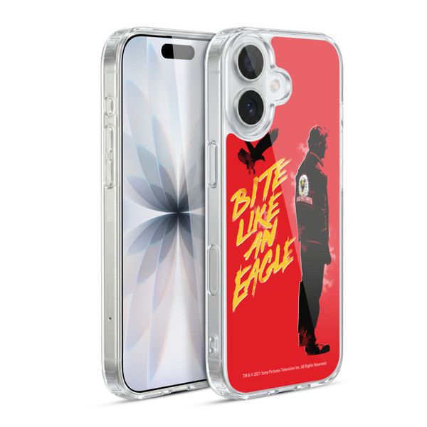 Cobra Kai Key Art Johnny Lawrence Eagle Bite Soft Gel Case for Apple iPhone 17