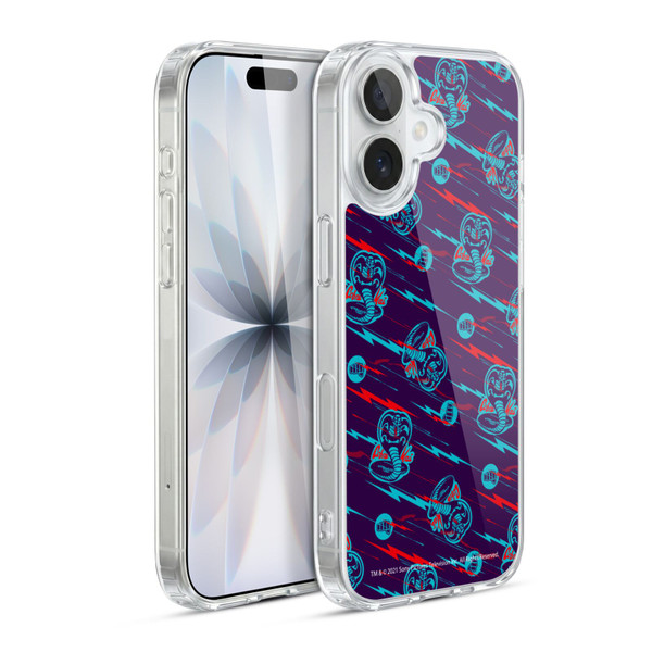 Cobra Kai Key Art Logo Pattern Soft Gel Case for Apple iPhone 17