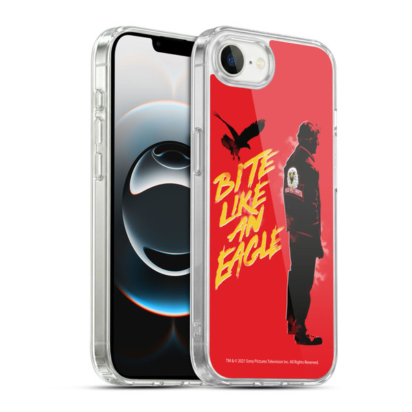 Cobra Kai Key Art Johnny Lawrence Eagle Bite Soft Gel Case for Apple iPhone 16e / Apple iPhone 17e & MagSafe