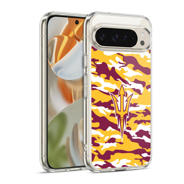 Arizona State University ASU Arizona State Art Camou Soft Gel Case for Google Pixel 9 / Pixel 9 Pro