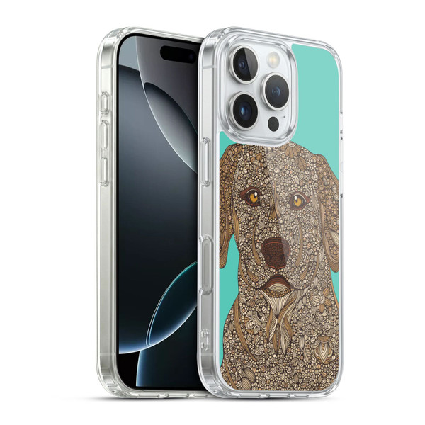 Valentina Dogs Yellow Lab Soft Gel Case for Apple iPhone 16 Pro & MagSafe