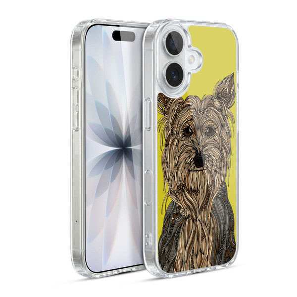 Valentina Dogs Yorkshire Terrier Soft Gel Case for Apple iPhone 17