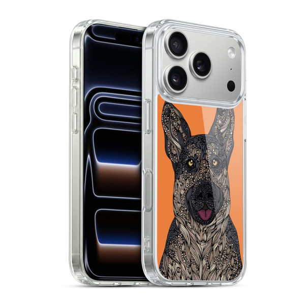 Valentina Dogs German Shepherd Soft Gel Case for Apple iPhone 17 Pro