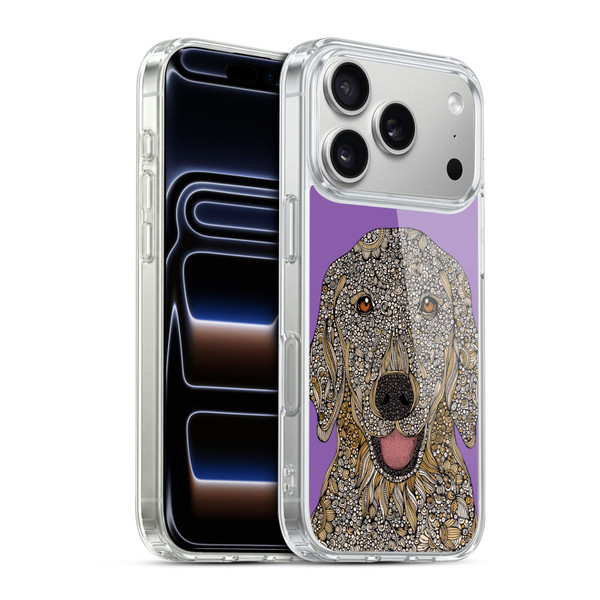 Valentina Dogs Golden Retriever Soft Gel Case for Apple iPhone 17 Pro
