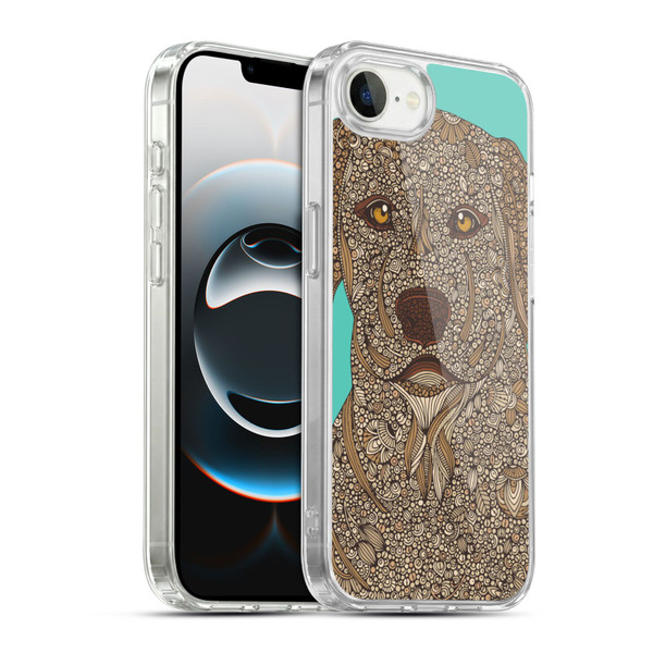 Valentina Dogs Yellow Lab Soft Gel Case for Apple iPhone 16e / Apple iPhone 17e & MagSafe