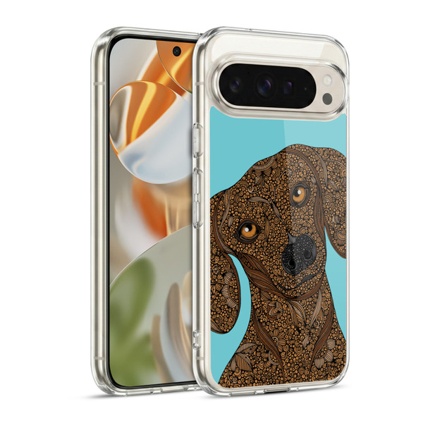Valentina Dogs Dachshund Soft Gel Case for Google Pixel 9 / Pixel 9 Pro
