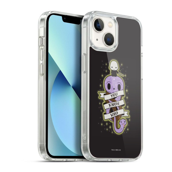 Harry Potter Deathly Hallows III Voldemort Soft Gel Case for Apple iPhone 13
