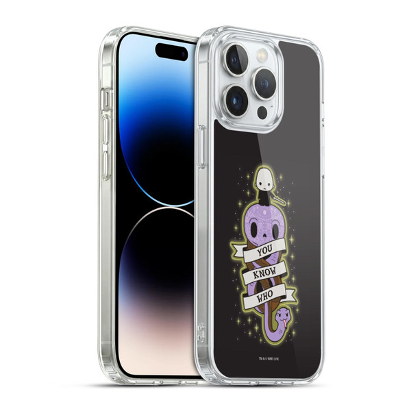 Harry Potter Deathly Hallows III Voldemort Soft Gel Case for Apple iPhone 14 Pro Max & MagSafe