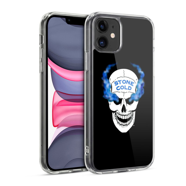 WWE Stone Cold Steve Austin Retro Skull Soft Gel Case for Apple iPhone 11