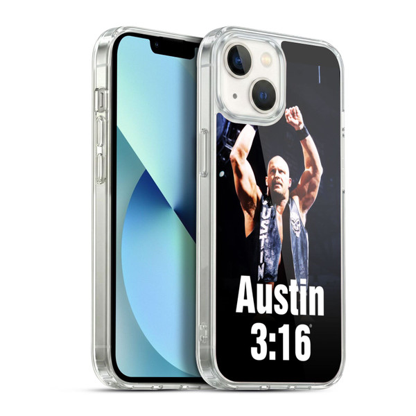 WWE Stone Cold Steve Austin Photo Soft Gel Case for Apple iPhone 13