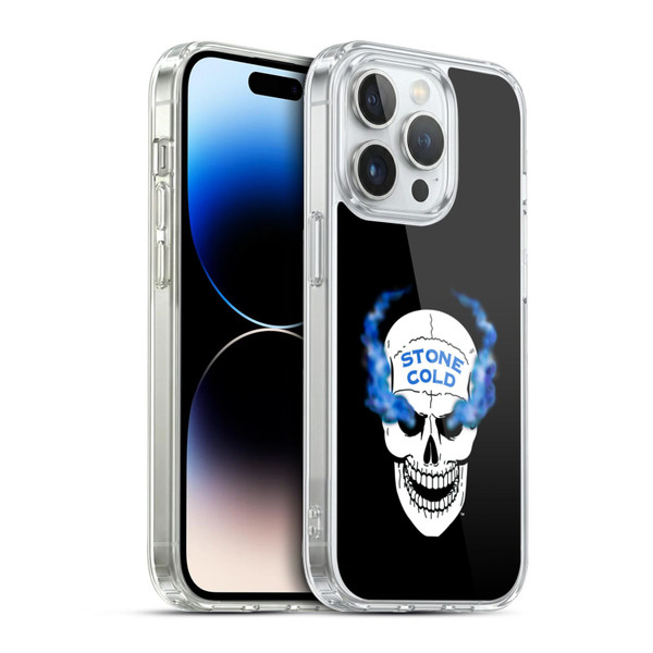 WWE Stone Cold Steve Austin Retro Skull Soft Gel Case for Apple iPhone 13 Pro & MagSafe