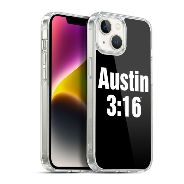 WWE Stone Cold Steve Austin 3:16 Soft Gel Case for Apple iPhone 14