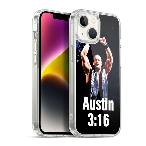 WWE Stone Cold Steve Austin Photo Soft Gel Case for Apple iPhone 14