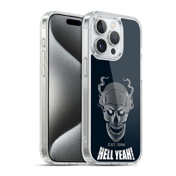 WWE Stone Cold Steve Austin Hell Yeah Soft Gel Case for Apple iPhone 15 Pro & MagSafe