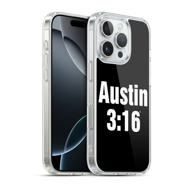 WWE Stone Cold Steve Austin 3:16 Soft Gel Case for Apple iPhone 16 Pro & MagSafe