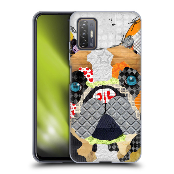Michel Keck Dogs 3 French Bulldog Soft Gel Case for HTC Desire 21 Pro 5G