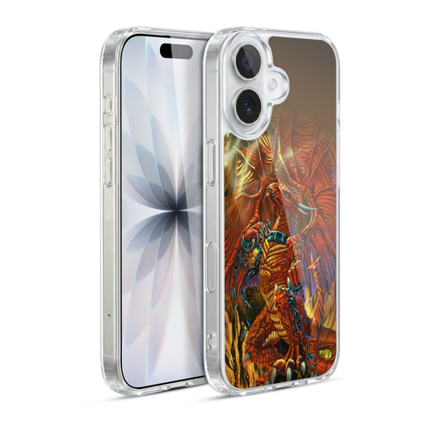 Ed Beard Jr Dragons Unbound Soft Gel Case for Apple iPhone 17
